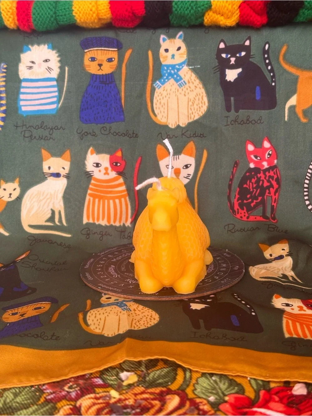 Beeswax Camel Candle – Golden Yellow